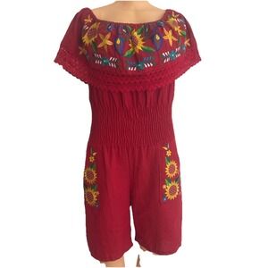 Oaxaca‎ Jumpsuit Floral